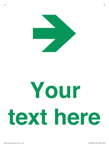 Custom Safe Condition inverse: Green right arrow